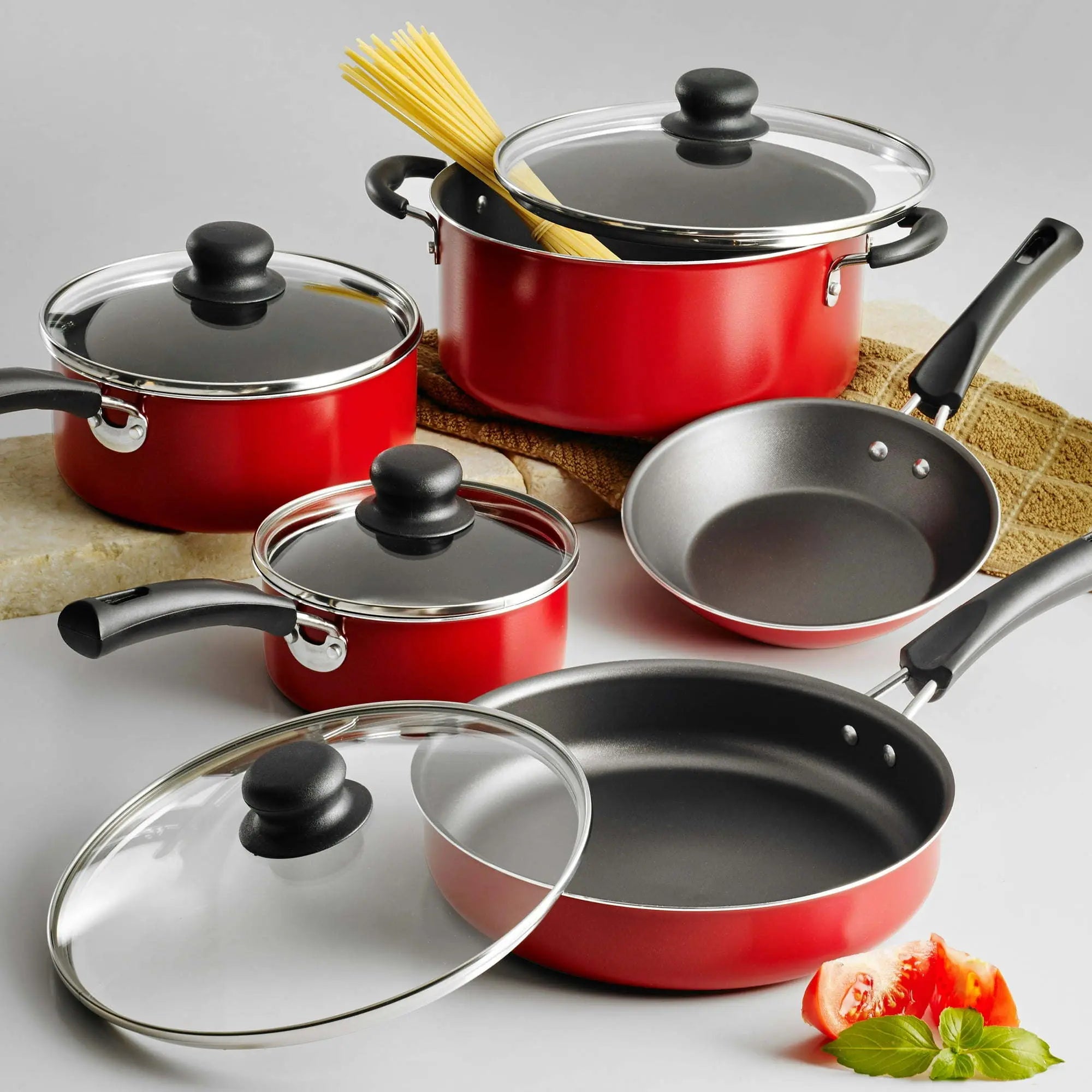 9-Piece Non-Stick Cookware Set - VINE GLOBAL