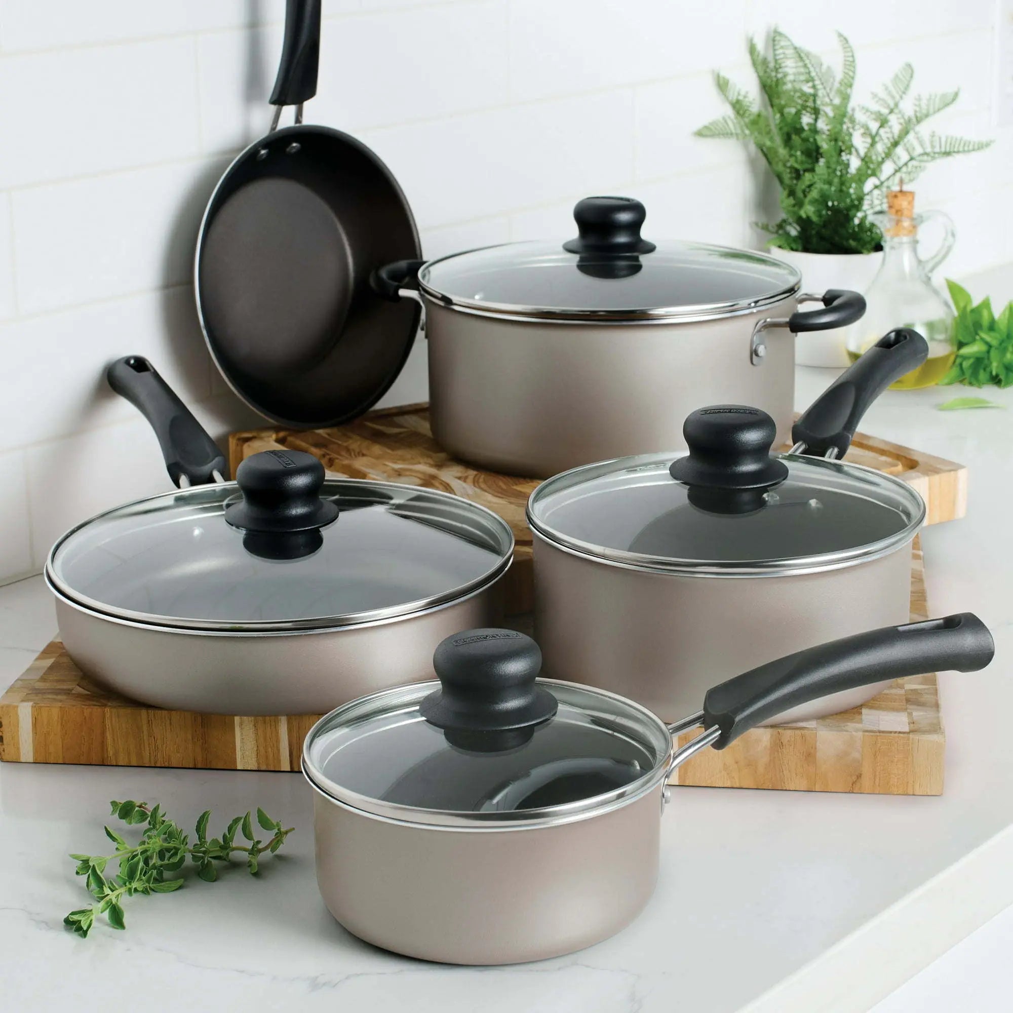 9-Piece Non-Stick Cookware Set - VINE GLOBAL