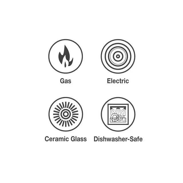 9-Piece Non-Stick Cookware Set - VINE GLOBAL