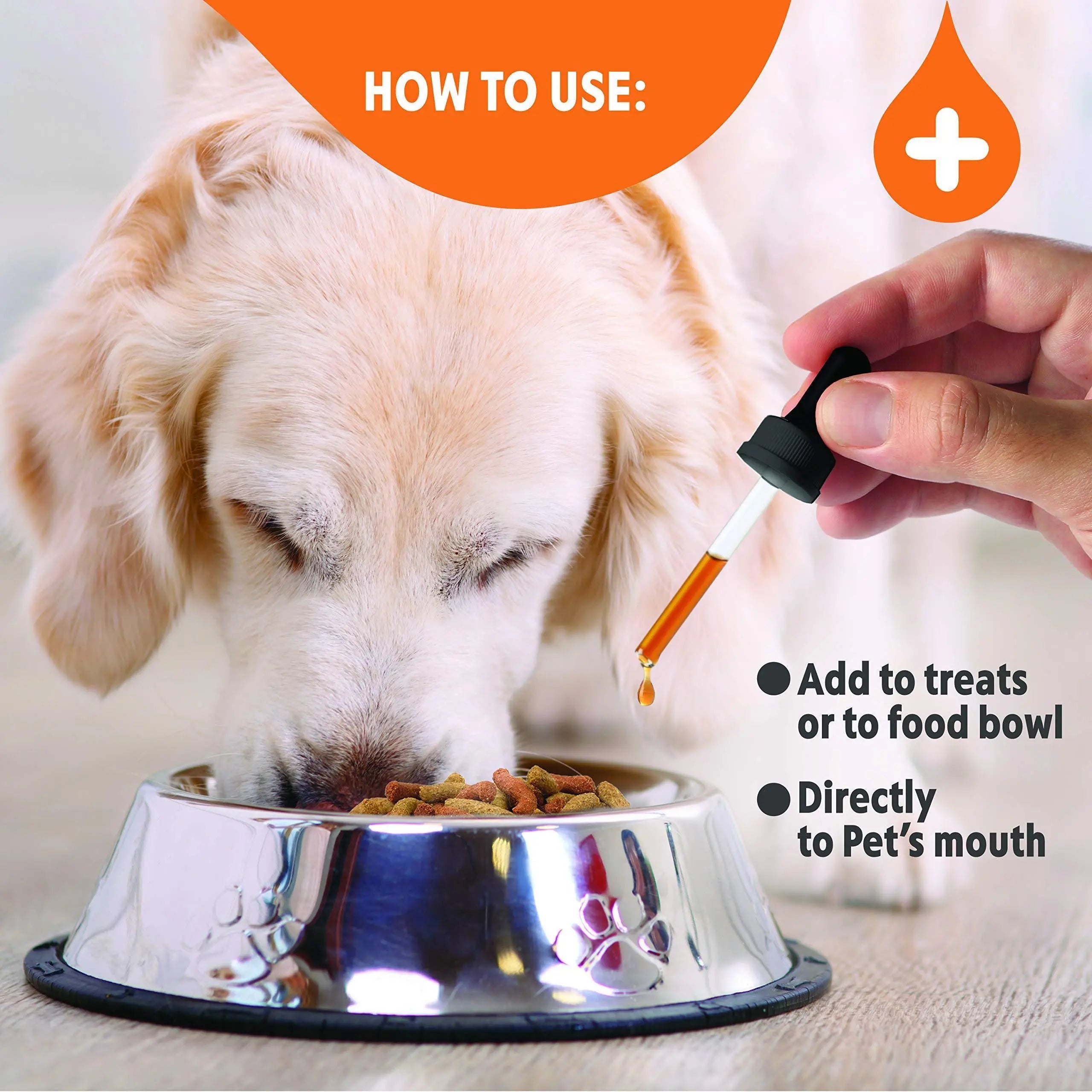 Hemp Oil for Dogs and Cats Large 2oz Bottle Made in USA Joint Pain and Anxiety Relief Arthritis Seizures Calming Aid Supplement with Vitamins A C E and Omega 3 6 9 - VINE GLOBAL