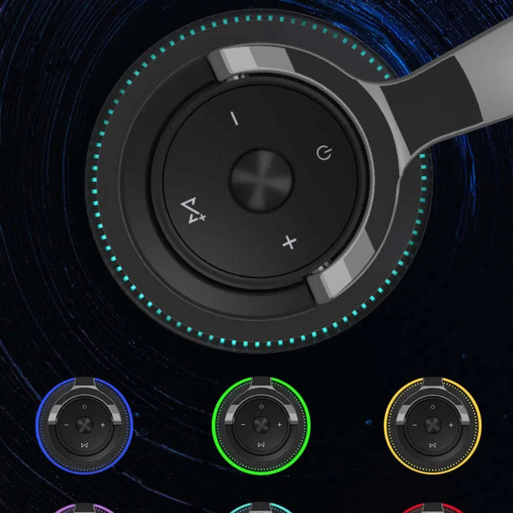 Ninja Dragon Wireless Light Changing Bluetooth Gaming Headset - VINE GLOBAL