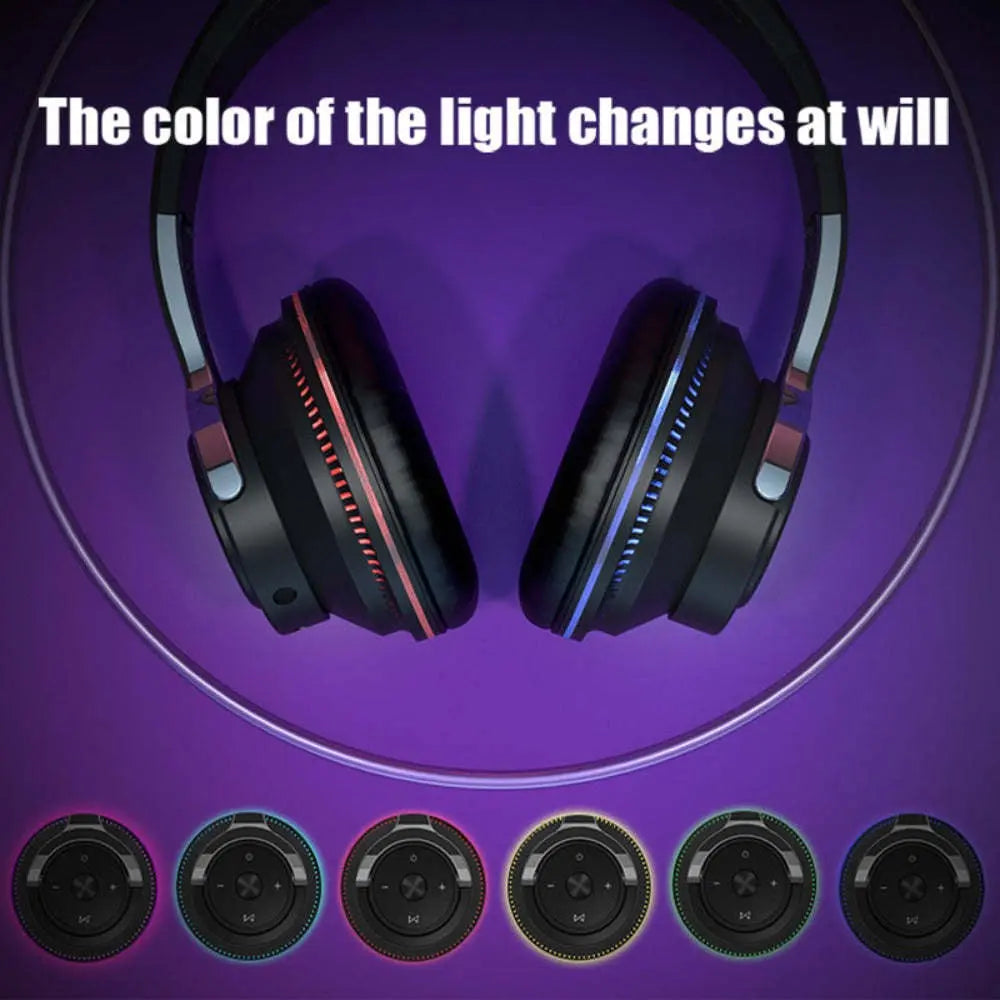 Ninja Dragon Wireless Light Changing Bluetooth Gaming Headset - VINE GLOBAL