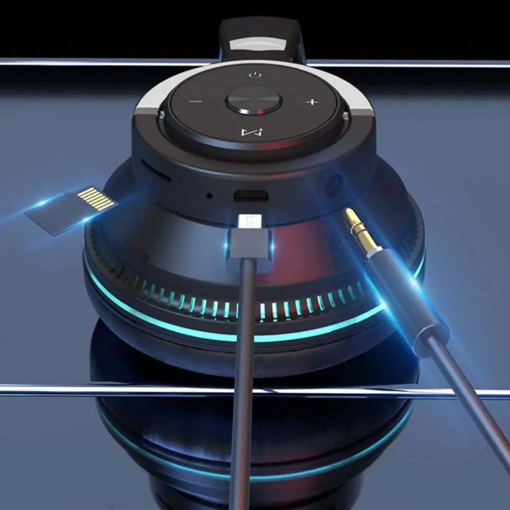 Ninja Dragon Wireless Light Changing Bluetooth Gaming Headset - VINE GLOBAL