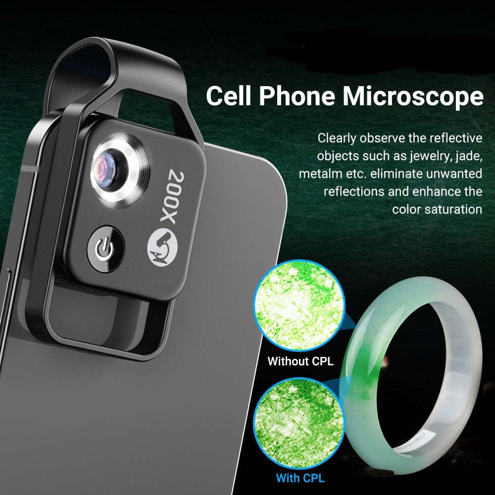 Dragon 200X Digital Zoom Lens for Mobile Phone - VINE GLOBAL