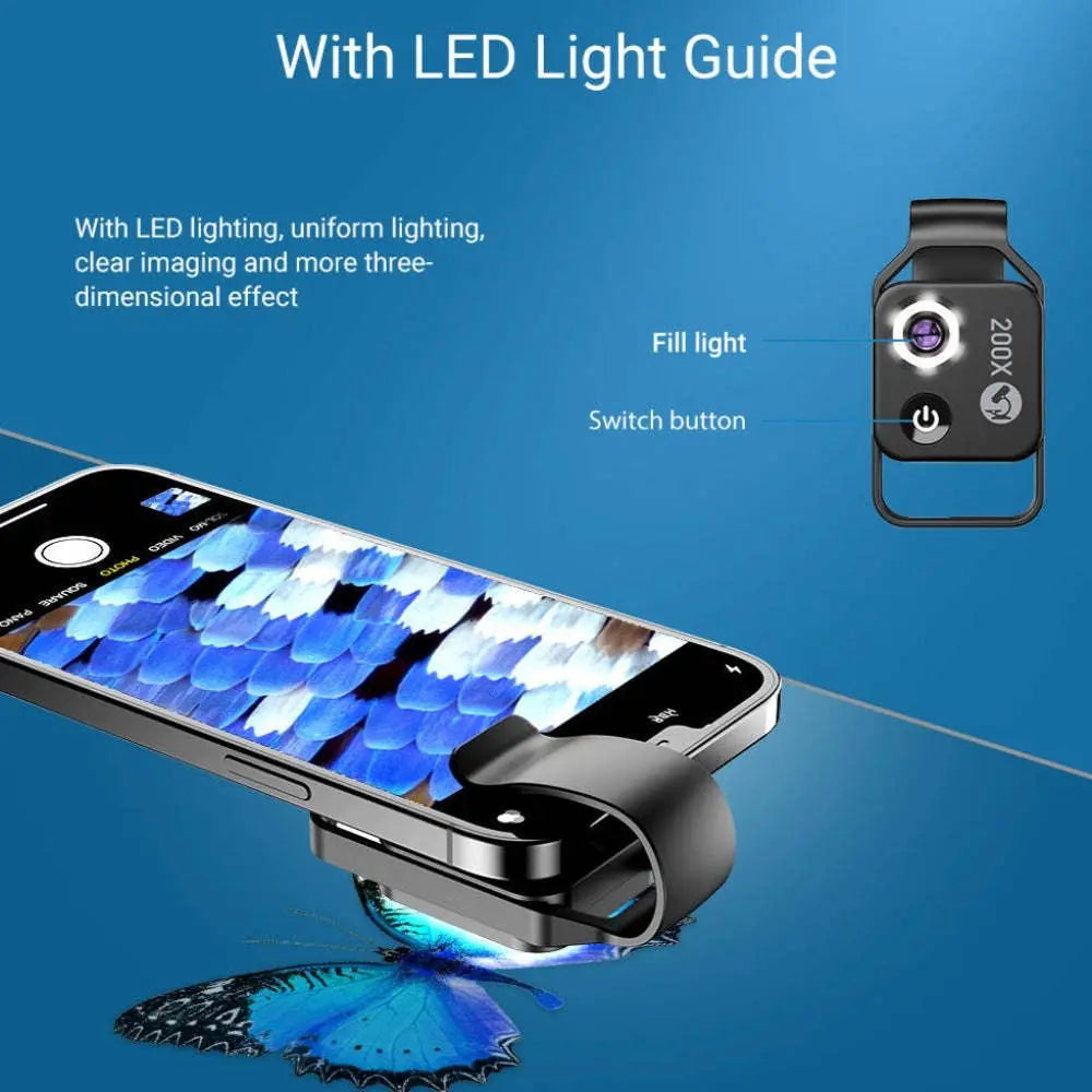 Dragon 200X Digital Zoom Lens for Mobile Phone - VINE GLOBAL