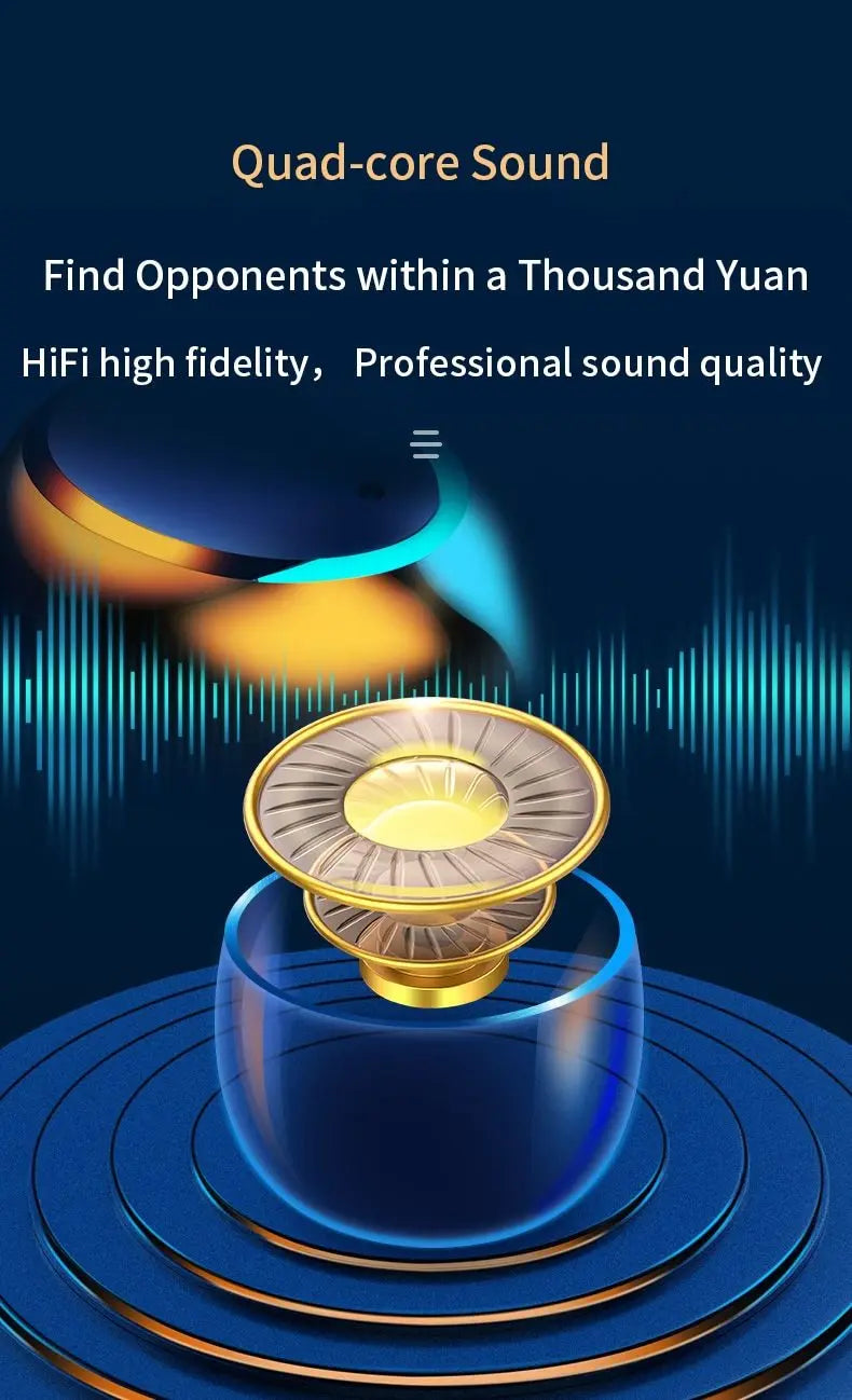 Ninja Dragon BTMAX Waterproof Bluetooth 5.1 Wireless Earbuds - VINE GLOBAL