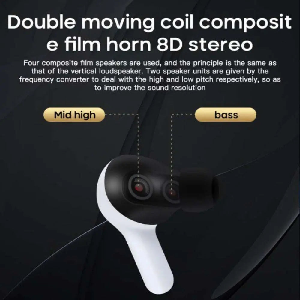 Ninja Dragon Power Bass Touch Bluetooth 5.0 T22PRO Earbuds - VINE GLOBAL