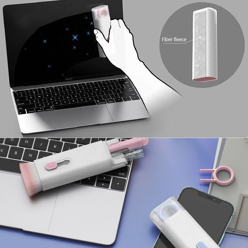 Multifunctional Bluetooth Headset Cleaning Pen Set Keyboard Cleaner Cleaning Tools Cleaner Keycap Puller Kit - VINE GLOBAL